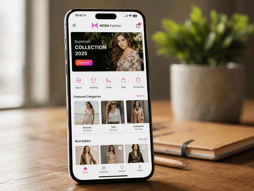 MODA Fashion Mobile Platform